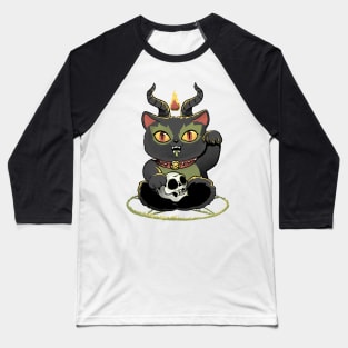 Maneki demon Baseball T-Shirt